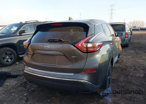 2018 Nissan Murano S z USA, uszkodzony, nr VIN 5N1AZ2MH4JN121944
